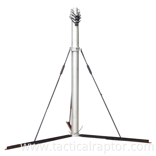 Performance parameters of self-locking pneumatic lifting mast